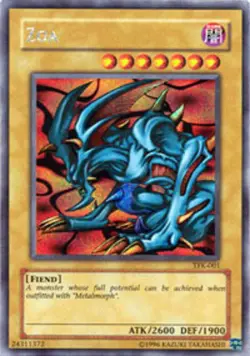 Yugioh! MP Zoa - TFK-001 - Secret Rare - Unlimited Edition Moderately Played, En - Image 1