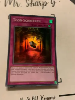 TOON-SCHRECKEN - TOCH-DE005 DE Yu-Gi-Oh! CARD SUPER RARE HOLO KONAMI TOON 2020 - Image 4