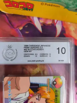 Pokemon Card Team Rocket Cassidy Butch Carddass Vending Japanese PSA / PGS 10 - Image 4