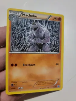 Pokemon TCG Card 2015 XY Trainer Kit Latias & Latios - Machoke 14/30 - Image 1