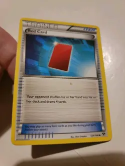 Pokemon TCG Red Card XY 124/146 Regular Uncommon - Image 1