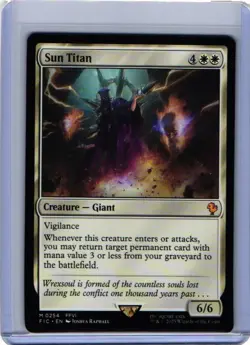 NM Sun Titan, MTG, Final Fantasy Commander, Magic the Gathering, 254 - Image 1