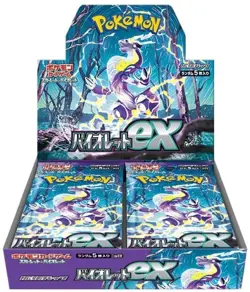Pokemon Card Game Violet EX Expansion Pack Violet ex Booster Box 4521329373539 - Image 1
