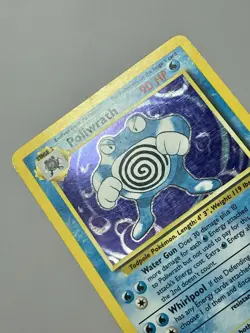 Poliwrath 13/102 (MP+) Holo Rare Base Set Unlimited 1996 WOtC Pokemon Card - Image 4
