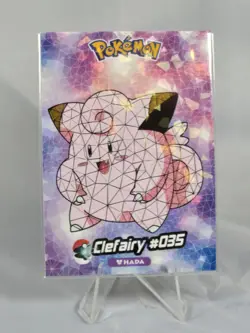 Clefairy #35 - Cracked Ice Holo - Crystal Collection 2024 - Pokemon Card - Image 1
