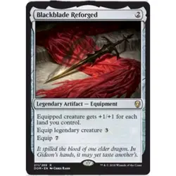 Blackblade Reforged, Dominaria #211 MTG EN NM Magic - Image 1