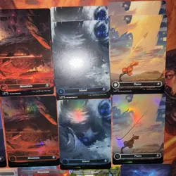 MTG Edge Of Eternities Basic Lands Set & Other Planet Lands Lot Of 20 Foil/Reg - Image 5