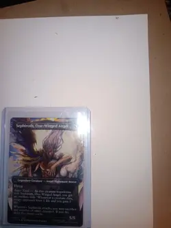 MTG Sephiroth, Fabled SOLDIER (Borderless) (0317) Final Fantasy No Foil+11 CAR - Image 1