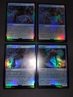Retrieve the Esper FOIL x3 + Sahafin FOIL x1 - MTG - Image 2