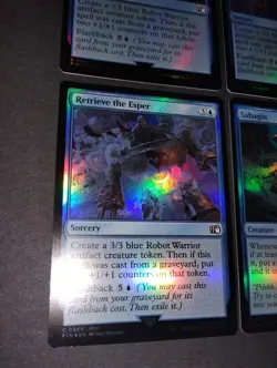 Retrieve the Esper FOIL x3 + Sahafin FOIL x1 - MTG - Image 4
