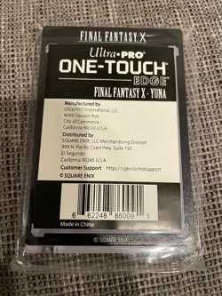 Ultra Pro One-Touch Edge Magnetic Card Holder Final Fantasy X Yuna MTG - Image 2