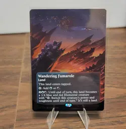 Wandering Fumarole (0180) - Galaxy Foil - Borderless R MTG Edge of Eternities - Image 1