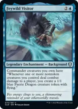 Feywild Visitor - Near Mint MTG Commander Legends: Battle for Baldur's Gate - Image 1