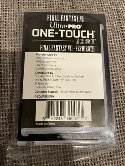 Ultra Pro One-Touch Edge Magnetic Card Holder Final Fantasy VII Sephiroth MTG - Image 2