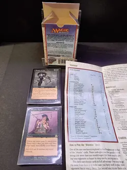 MtG Prophecy 'Distress' Theme Deck from 2000 | Opened - Complete - Image 2