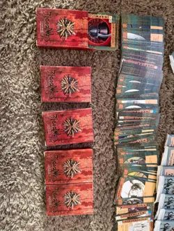 Blood Wars CCG Lot ~Booster Box OPENED & MORE TSR 1995 Mixed Boxed Set MTG Era - Image 2