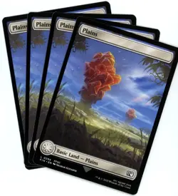 4x Plains, 0294, Full Art, Final Fantasy, Magic the Gathering MTG NM - Image 1