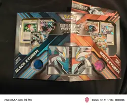 Damaged Box Pokemon Black Kyurem EX And White Kyurem Battle Arena Decks - Image 1