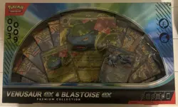 Pokemon TCG - Venusaur ex and Blastoise ex Premium Collection GameStop Exclusive - Image 1
