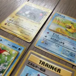 Pokemon TCG Japanese Old Back Cards Mixed Lot 69 Cards Collection MP/HP - Image 4