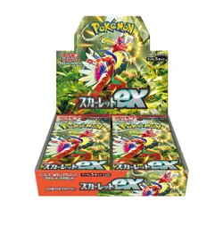 Pokemon TCG Scarlet EX Booster Box Japanese Sealed 4521329373515 - Image 1