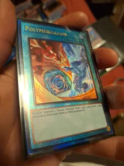 2024 YUGIOH RA03 1ST ED COLLECTORS RARE POLYMERIZATION ALT ART NM 💫 - Image 1