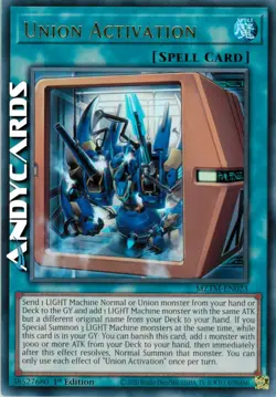 UNION ACTIVATION • (Attivazione Unione) • Ultra R • MZTM EN023 • 1Ed • Yugioh! - Image 1