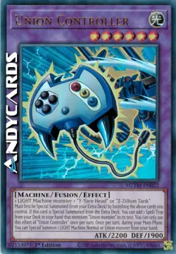 UNION CONTROLLER • (Controlla-Unione) • Ultra R • MZTM EN022 • 1Ed • Yugioh! - Image 1