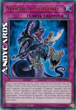 APOPHIS IL SERPENTE (Apophis The Serpent) • Ultra R • MZTM IT010 • 1Ed • Yugioh! - Image 1