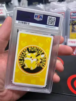 PSA 10 Pokemon Yellow Deck Sandslash 028 King Of Hearts 1998 Playing Card POP 6 - Image 2