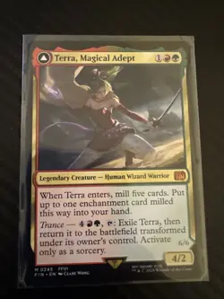 Terra Magical Adept Final Fantasy Magic the Gathering Regular Card NM Condition - Image 1