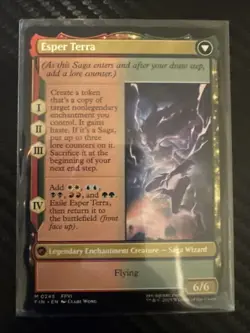 Terra Magical Adept Final Fantasy Magic the Gathering Regular Card NM Condition - Image 2
