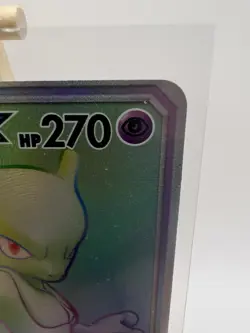 Pokemon Card Mewtwo And Mew GX Unified Minds Rainbow Secret Rare 242/236 - Image 3