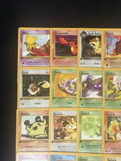 Pokemon 1st Edition Team Rocket Common Card Set 24 Card Lot - Image 2