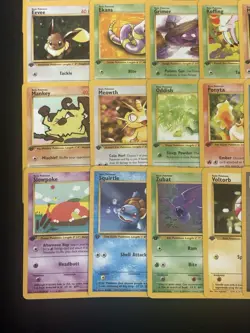 Pokemon 1st Edition Team Rocket Common Card Set 24 Card Lot - Image 5