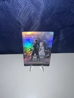 Blessing of the Oracle [Akroma's Will] Final Fantasy MTG Foil Showcase Card - Image 1