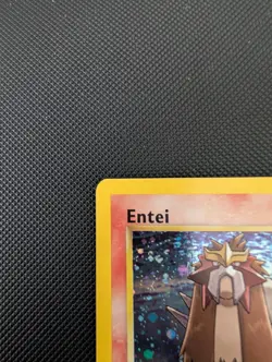 Pokemon Card Entei 6/64 Neo Revelation Holo Foil Vintage Holo WOTC NM 2000 - Image 2