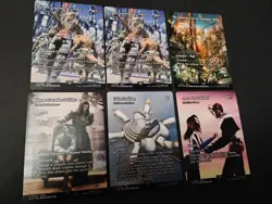 6 SHOWCASE Final Fantasy MTG - Vaan Vayne Luka Stadium Archades Promise - Image 1
