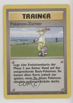 Pokemon Breeder German Base Set #76 1999 15fy - Image 1