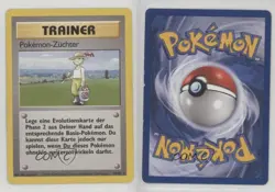 Pokemon Breeder German Base Set #76 1999 15fy - Image 3
