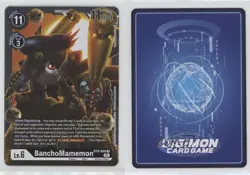 2022 Digimon Card Game - New Awakening (BT8) Rare BanchoMamemon #BT8-068 gl9 - Image 6