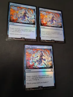 Magic Damper x3 FOIL MTG - Image 1