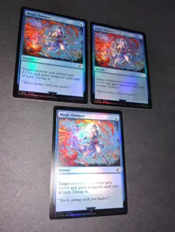 Magic Damper x3 FOIL MTG - Image 2