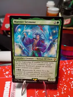 x1 Maester Seymour R MTG Commander: Final Fantasy M/NM, English - Image 1