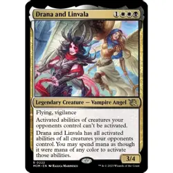 Drana and Linvala #0222 Magic MTG Englisch NM - Image 1