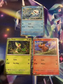 Pokemon TCG Black Bolt & White Flare Poster Collection Box 3 Promos NM/M - Image 1