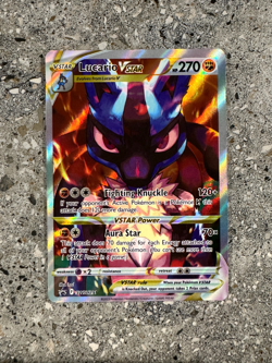 Pokemon TCG Cards Lucario VSTAR SWSH291 Black Star Promo Holo NM-M - Image 1