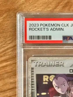 PSA 10 Rocket's Admin 031 Pokemon CLK Japanese Blastoise & Sui - Image 4