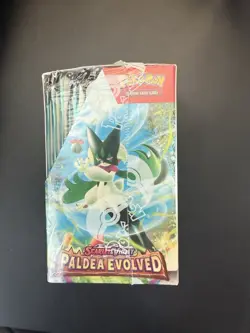 Pokemon TCG Paldea Evolved Half Booster Box, 18 Packs, New Sealed - Image 2