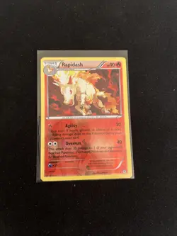 2016 Pokemon TCG Rapidash 15/83 Generations Reverse Holo LP-NM - Image 1